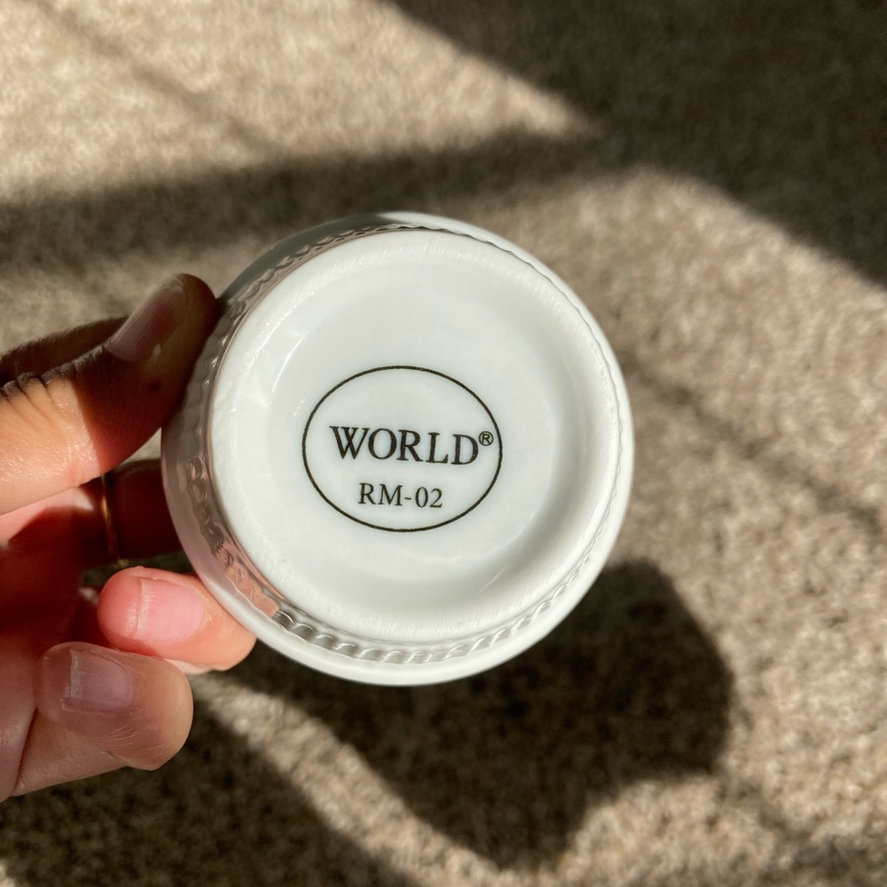 World RM 02 Small White Ceramic Ramekins Set of 2